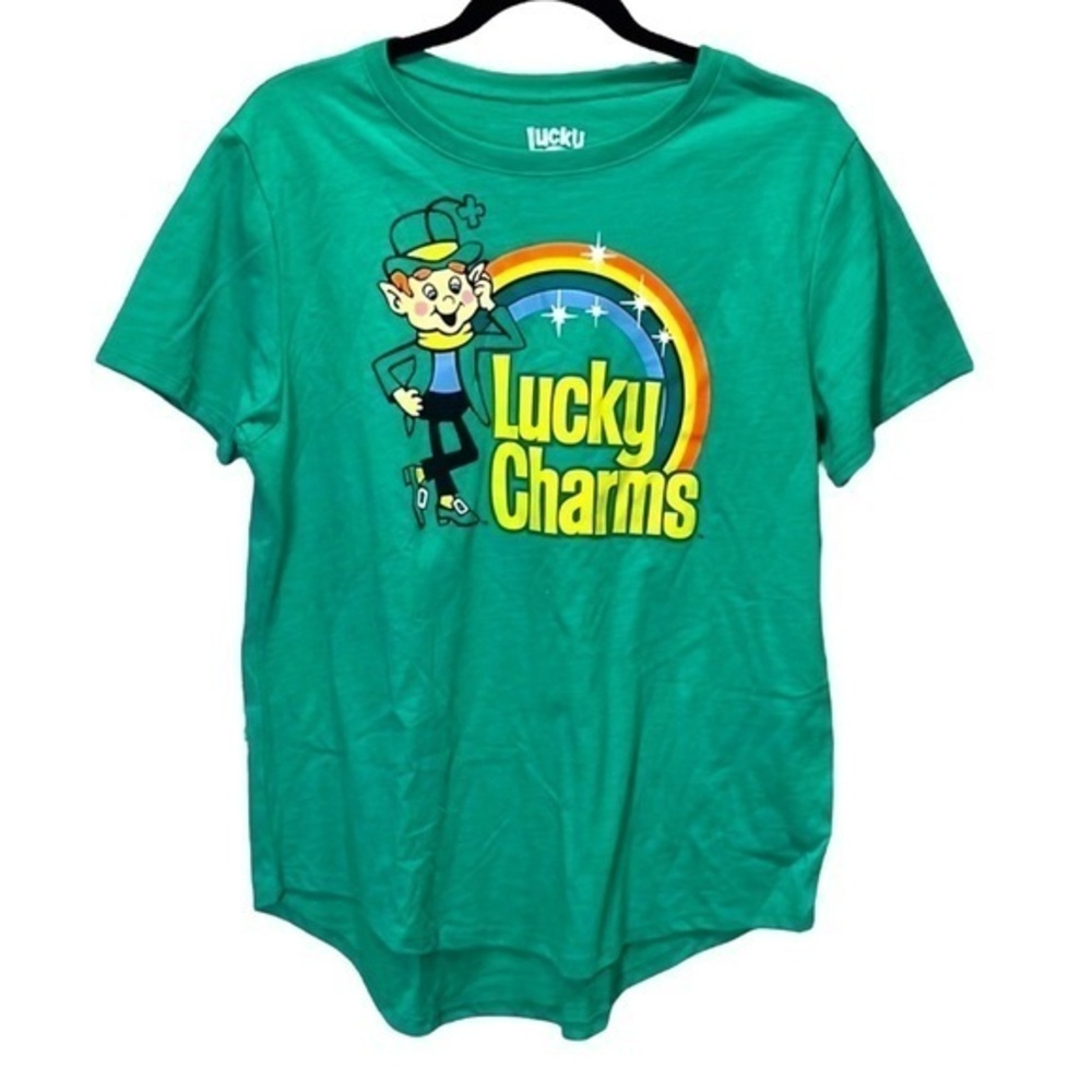 New Lucky Charms Leprechaun Tee Shirt Size XL NWOT